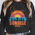 Vintage SENIOR SUNRISE 2026 Seniors Of Class Graduation Unisex Sweatshirt