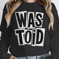 Wastoid 80s Slang Retro Teen Quote Gen X Nostalgia Unisex Sweatshirt Wastoid 80s Slang Retro Teen Quote Gen X Nostalgia Unisex Sweatshirt