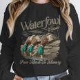 Waterfowl Classic Duck Hunting Marsh To Memory Mallard Unisex Sweatshirt