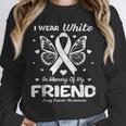 I Wear In Memory Of My Friend Lung Cancer Unisex Sweatshirt