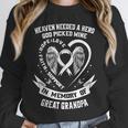 I Wear In Memory Of My Great Grandpa Lung Cancer Unisex Sweatshirt I Wear In Memory Of My Great Grandpa Lung Cancer Unisex Sweatshirt