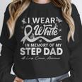 I Wear In Memory Of My Step Dad Lung Cancer Unisex Sweatshirt I Wear In Memory Of My Step Dad Lung Cancer Unisex Sweatshirt