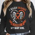 Wear Orange In Memory Of Baby Girl Daughter Leukemia Cancer Unisex Sweatshirt Wear Orange In Memory Of Baby Girl Daughter Leukemia Cancer Unisex Sweatshirt