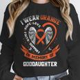 I Wear Orange In Memory Of My Goddaughter Leukemia Cancer Unisex Sweatshirt I Wear Orange In Memory Of My Goddaughter Leukemia Cancer Unisex Sweatshirt