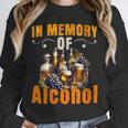 Weight Loss Diet In Memory Of Alcohol Sarcastic Unisex Sweatshirt Weight Loss Diet In Memory Of Alcohol Sarcastic Unisex Sweatshirt