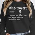 Wine-Trovert Wine Humor Definition Introvert Unisex Sweatshirt Wine-Trovert Wine Humor Definition Introvert Unisex Sweatshirt