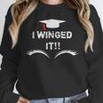 I Winged It Cosmetology Graduation Unisex Sweatshirt