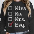 Women Lawyer Attorney Law School Graduation Lawyer Unisex Sweatshirt