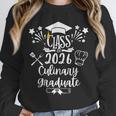 Women's Class Of 2026 Culinary Graduate Food Cuisine Chef Graduation Unisex Sweatshirt