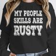 Women's My People Skills Are Rusty Introvert SPN Moments Unisex Sweatshirt