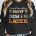 Woodworking Now Minimal Socializing Introvert Vintage Unisex Sweatshirt Woodworking Now Minimal Socializing Introvert Vintage Unisex Sweatshirt