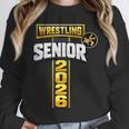Wrestling Senior Night Senior 2026 Faith Cross Graduation Unisex Sweatshirt