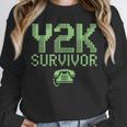 Y2K Survivor 2000s Nostalgia Retro Vintage Nostalgic Unisex Sweatshirt