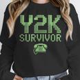 Y2K Survivor 2000s Nostalgia Retro Vintage Nostalgic Unisex Sweatshirt