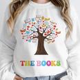 100 Days In The Books Reading Teacher 100th Day Of School Premium Tri-Blend Unisex Sweatshirt 100 Days In The Books Reading Teacher 100th Day Of School Premium Tri-Blend Unisex Sweatshirt