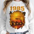 1985 Vintage Sunset Surf Truck Retro Beach Nostalgia Unisex Sweatshirt