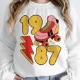 1987 Retro Roller Skate Vintage 80s Nostalgia Collector Unisex Sweatshirt