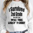 2nd Grade Graduation Boy Girl Graduate Education Unisex Sweatshirt