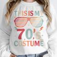 This Is My 70s Costume Vintage Style Nostalgia 1970s Retro Unisex Sweatshirt