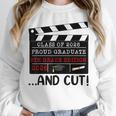 8th Grade Graduation 2026 Graduate Clapperboard Unisex Sweatshirt