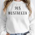 90s Nostalgia Nostalgic Statement Premium Tri-Blend Unisex Sweatshirt