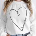 Accountant Heart Shirt Graduation Unisex Sweatshirt