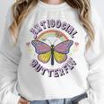 Antisocial Butterfly Groovy t For Introvert Men Women Girls Unisex Sweatshirt Antisocial Butterfly Groovy t For Introvert Men Women Girls Unisex Sweatshirt