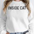 Antisocial Introvert Women Men Kids Inside Cat Unisex Sweatshirt