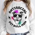 Antisocial Pit Bull Mom Pittie Introvert Dog Lover Pit Bull Unisex Sweatshirt Antisocial Pit Bull Mom Pittie Introvert Dog Lover Pit Bull Unisex Sweatshirt
