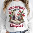 Audiobook Lover Bookish Headphones Just One More Chapter Unisex Sweatshirt Audiobook Lover Bookish Headphones Just One More Chapter Unisex Sweatshirt