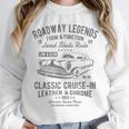 Automotive Nostalgia Classic Car Cruise-In Distressed Premium Tri-Blend Unisex Sweatshirt