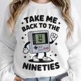 Take Me Back To The Nineties 90's Retro Gamer Nostalgia Unisex Sweatshirt