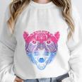 Bi Shy And Ready To Cry Bisexual Introvert Bi Pride Raglan Baseball Tee Unisex Sweatshirt