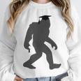 Bigfoot Graduate Shirt Cute Sasquatch Graduation Unisex Sweatshirt