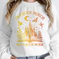 Book Dragon Not Book Worm Premium Unisex Sweatshirt