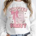 Chapter Thirty Est 1995 Cute 30th Birthday Book Bow Coquette Unisex Sweatshirt Chapter Thirty Est 1995 Cute 30th Birthday Book Bow Coquette Unisex Sweatshirt