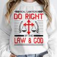 Christian Lawyer Attorney Law Student Graduation Exam Unisex Sweatshirt