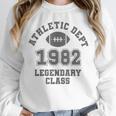 Class Of 1982 Graduation Yr High School Pride Vintage Retro Unisex Sweatshirt