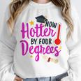 Class Of 2022 Four Degrees Hotter Graduation Day Master Grad Unisex Sweatshirt