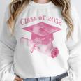 Class Of 2032 Senior 2032 Back To School 2032 Graduation Cap Unisex Sweatshirt