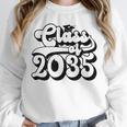 Class Of 2035 Senior Retro 2035 Grad Graduate Graduation Unisex Sweatshirt