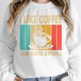I Like Coffee And Maybe 3 People Introvert Anti-Social Raglan Baseball Tee Unisex Sweatshirt