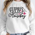 Cupid's Homebody Introvert Valentine's Day Home Unisex Sweatshirt