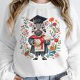 Cute Graduation Zebra Holding DiplomaShirt Unisex Sweatshirt