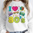 Dad I Love The 80's Retro 80s Nostalgia For Dad Premium Tri-Blend Unisex Sweatshirt
