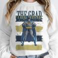 DC Comics Graduation Batman The Grad Power Stance Unisex Sweatshirt