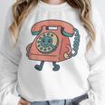 Dial It Back Retro Tech Nostalgia Vintage Premium Tri-Blend Unisex Sweatshirt