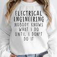 Electrical Engineering Tees Women's Electrical Engineer Modern Classic Casual Small Graduation T-Shirt Unisex Sweatshirt