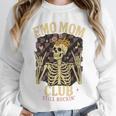 Emo Mom Club Still Rockin Skeleton Nostalgia Women Mother Unisex Sweatshirt