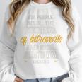 Ew People Definition Introvert Quote Anti Social Vibes Premium Tri-Blend Unisex Sweatshirt